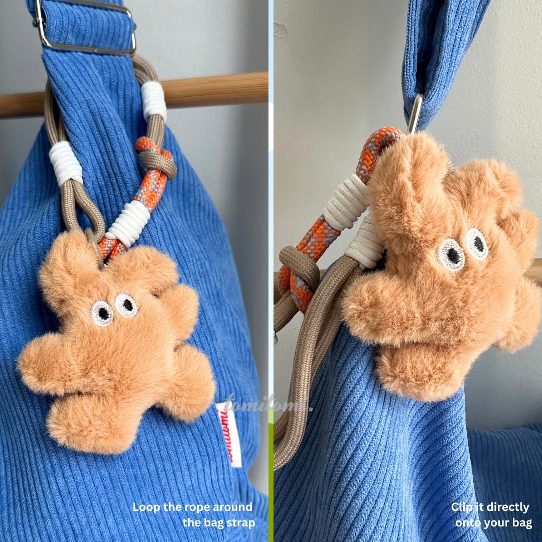 Fluffy Cloud Plush Charm