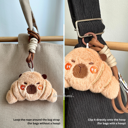 Capybara Plush Bag Charm