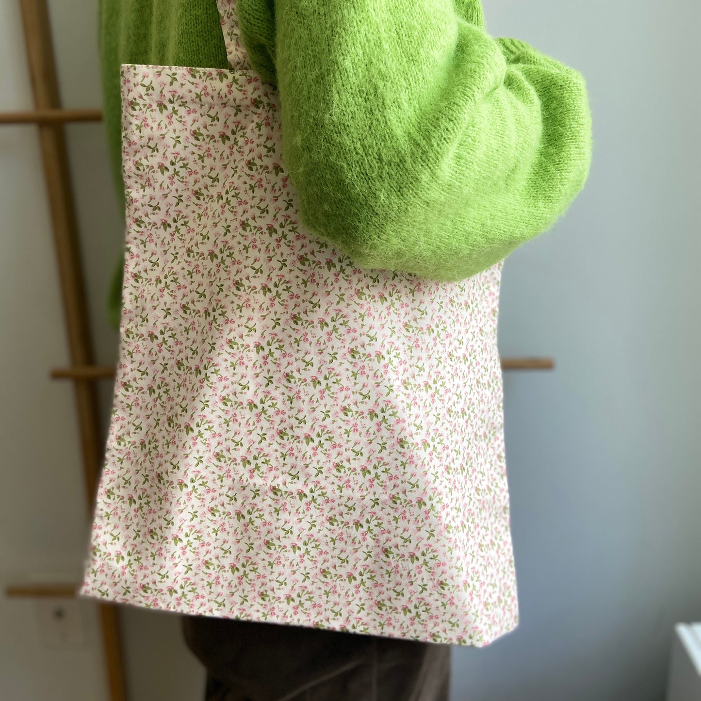 Cute and Versatile Floral Tote Bag