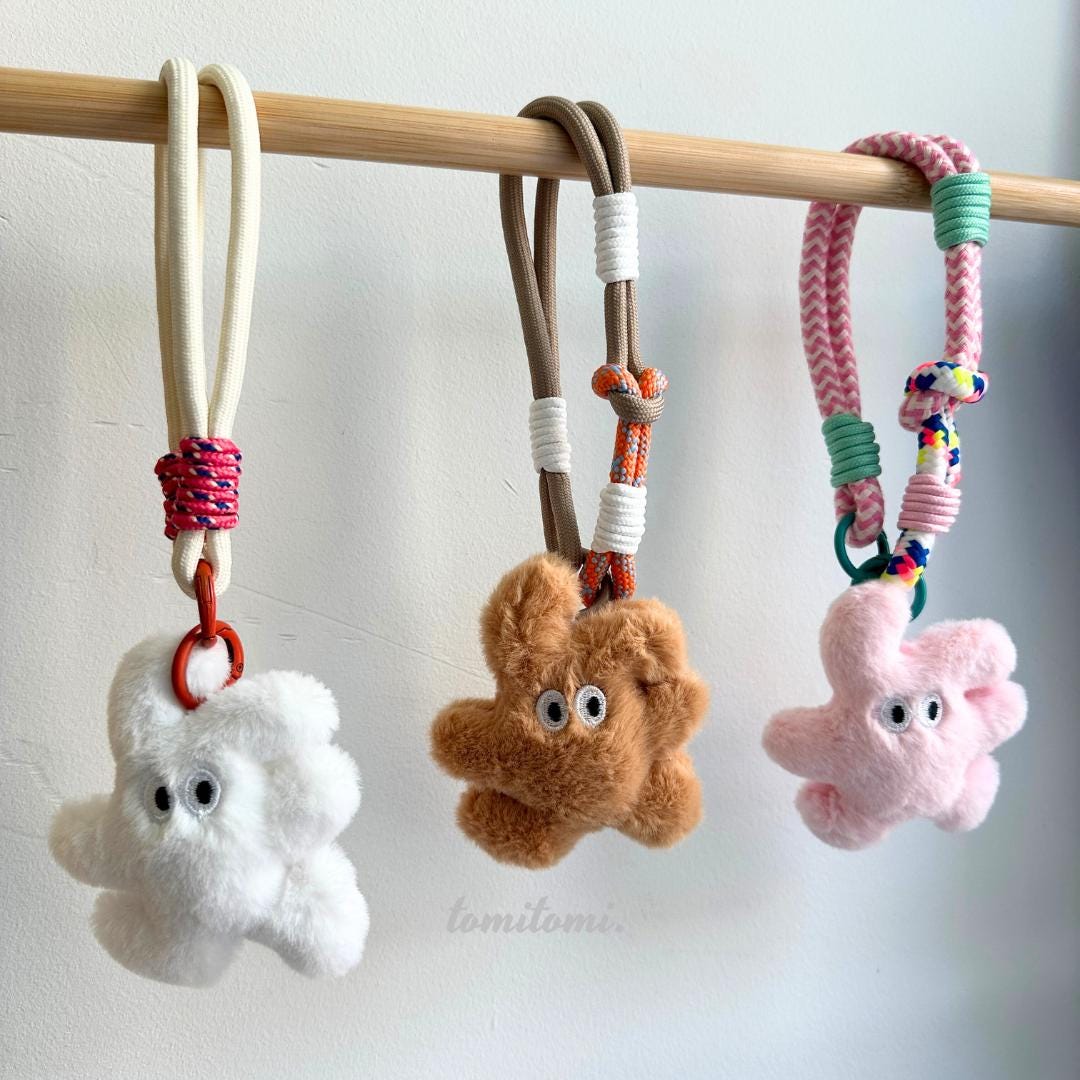 Fluffy Cloud Plush Charm