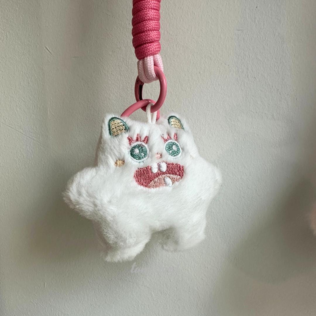 Fluffy Monster Plush Charms