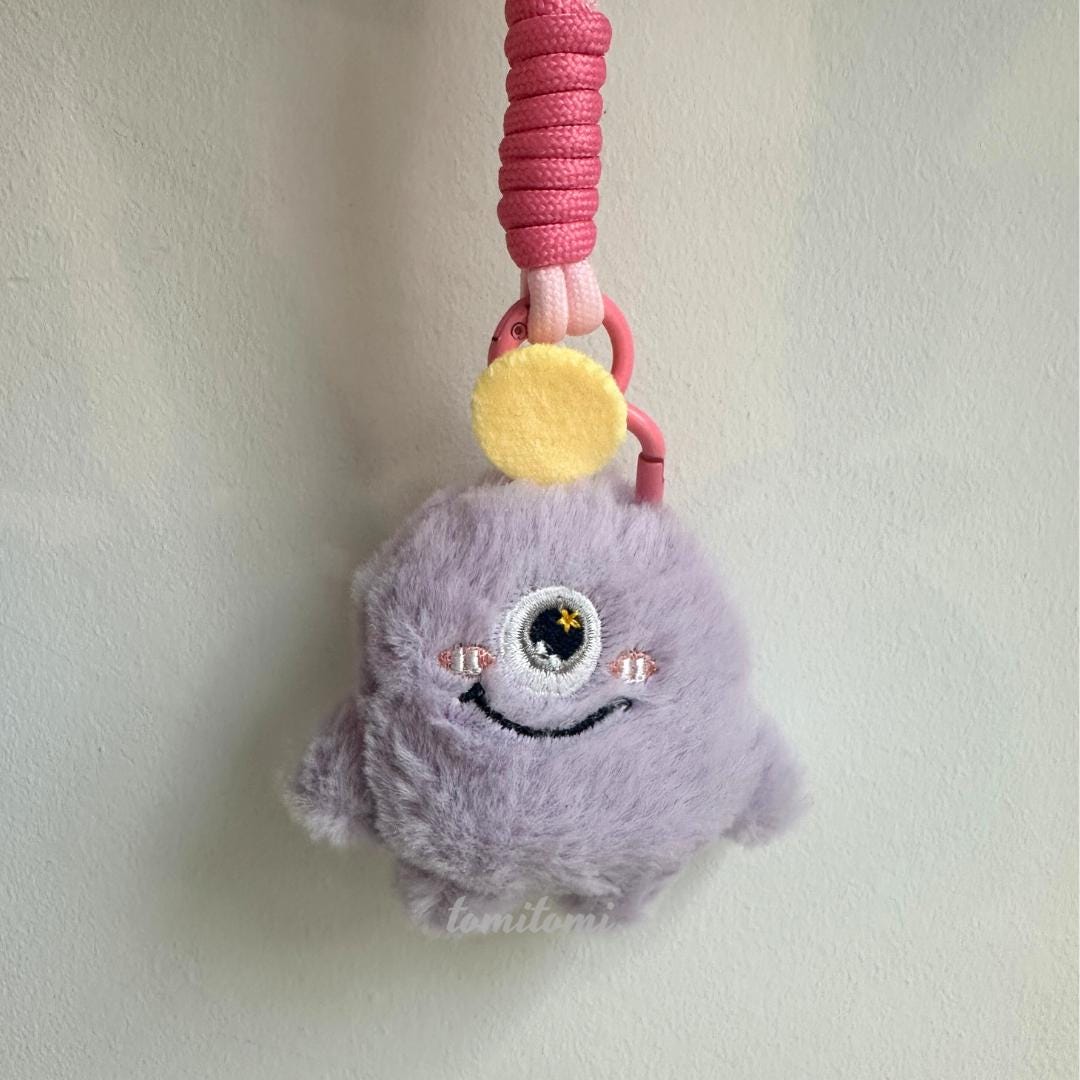 Fluffy Monster Plush Charms