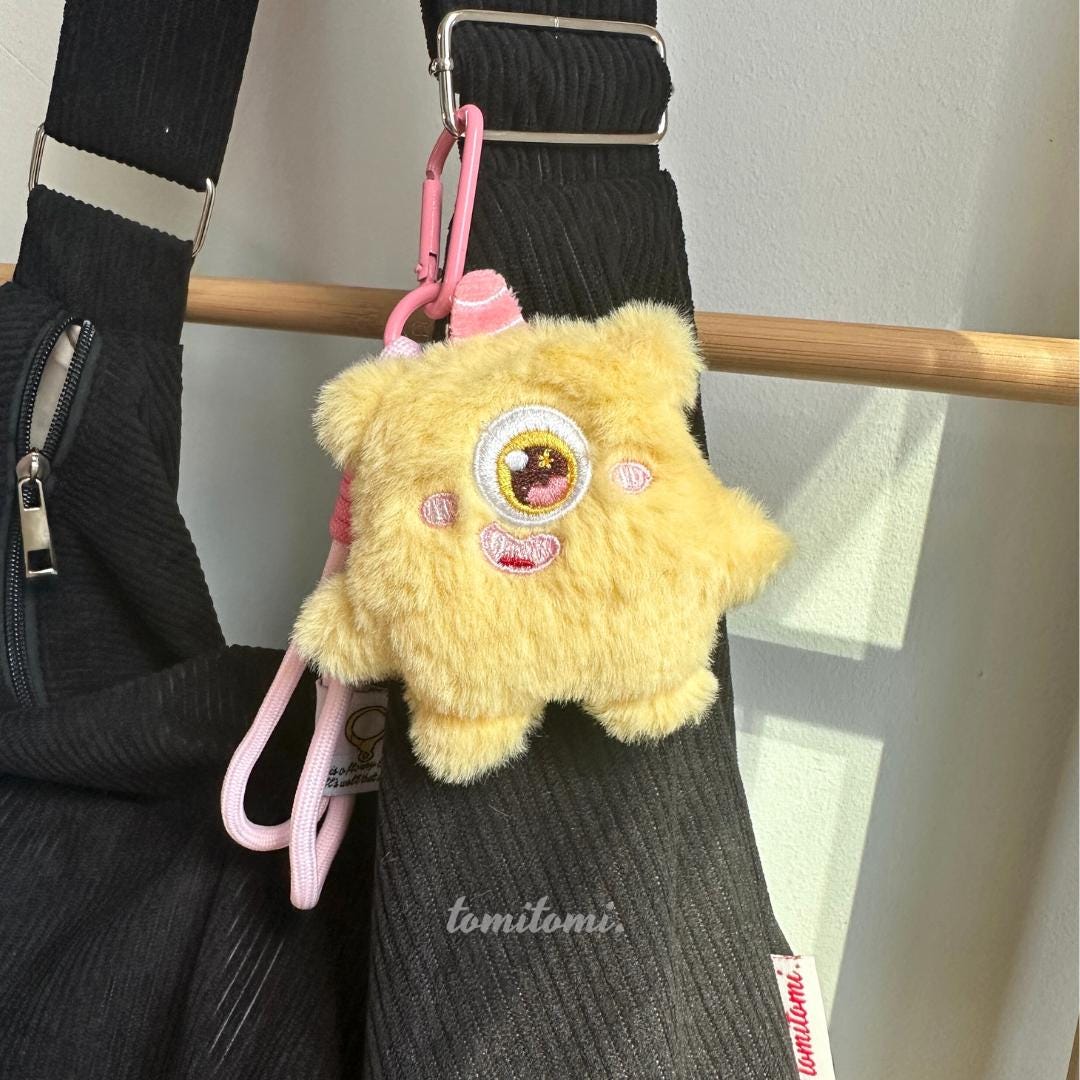 Fluffy Monster Plush Charms